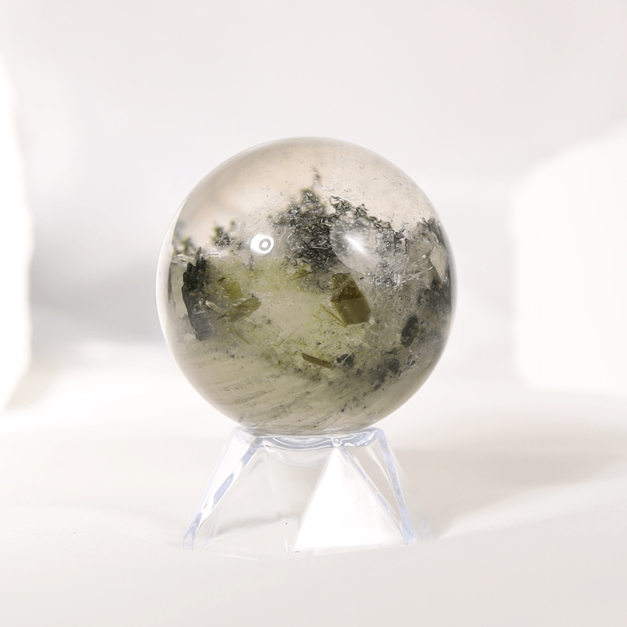 翠綠之星 | 綠幽靈球4.8cm