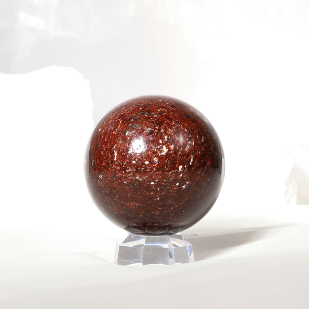 健康守護 | 石榴石雲母球 (特殊)6.1cm