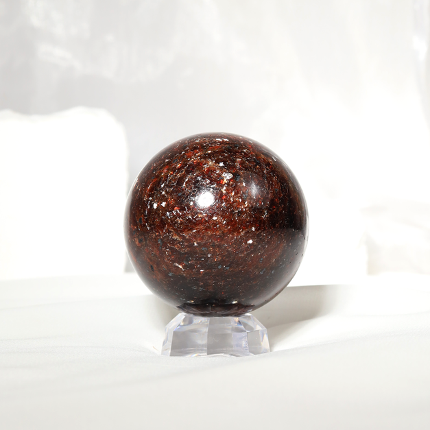 健康守護 | 石榴石雲母球 (特殊)6.1cm