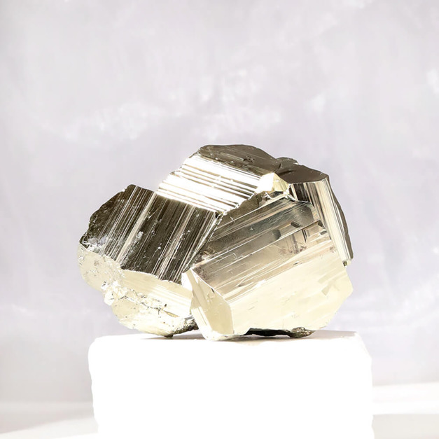浮光耀金 | 黃鐵礦原礦 長7.4cm