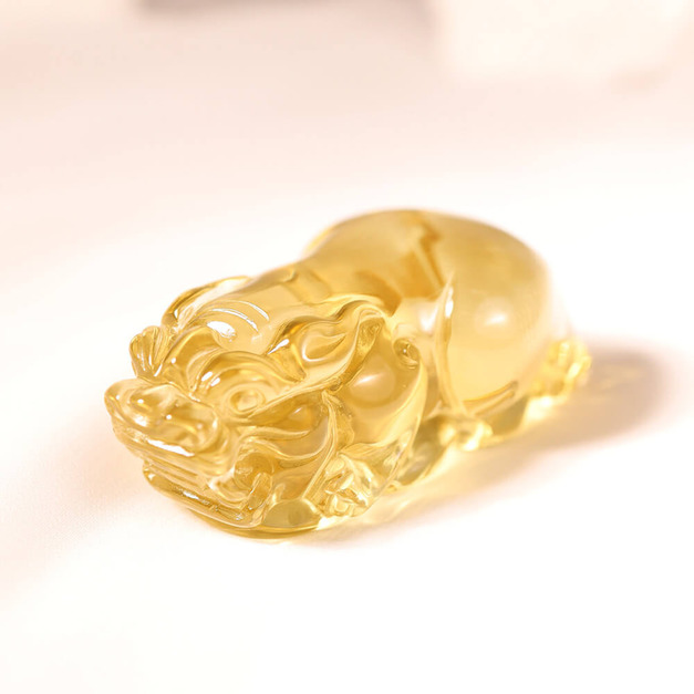 黃水晶貔貅 | 長6.9cm