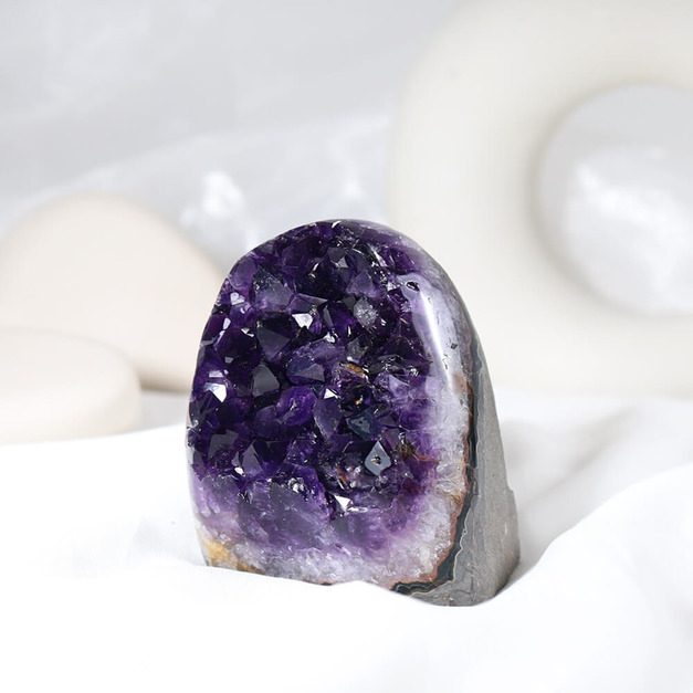 【頂級】豐盛之山 | 紫晶鎮 高8cm