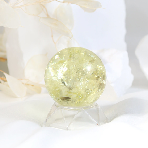 旭日 | 黃水晶球  5cm