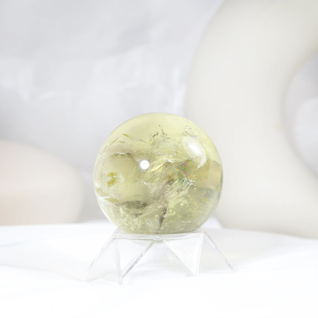 旭日 | 黃水晶球 4.8cm