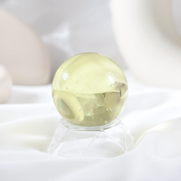 旭日 | 黃水晶球 4.5cm