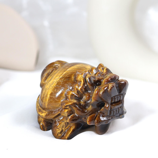 虎眼石龍龜 | 高4.5cm