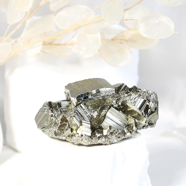 浮光耀金 | 黃鐵礦原礦 長9.5cm   