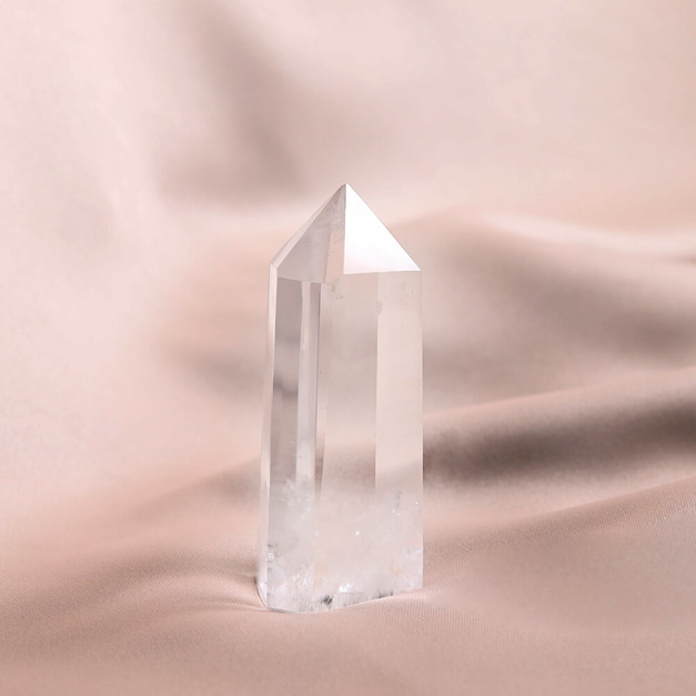 全能之塔 | 頂級白水晶柱 高6cm