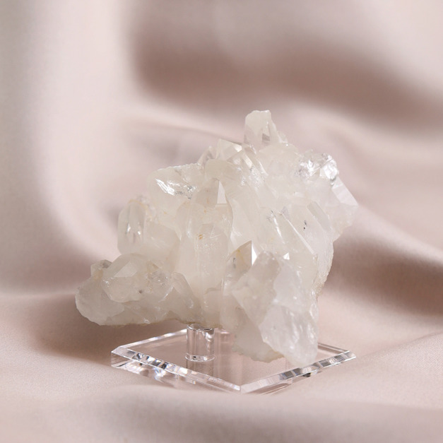 頂級白水晶簇 | 長12cm