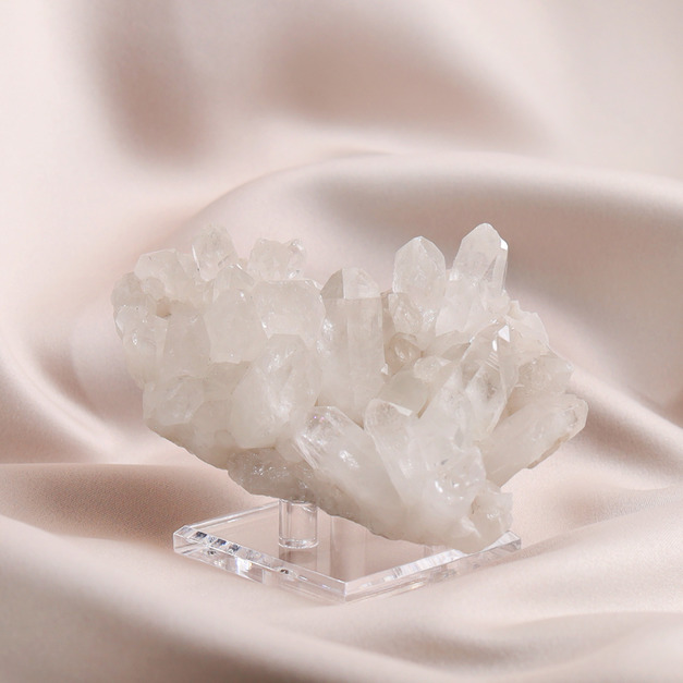 頂級白水晶簇 | 長10公分