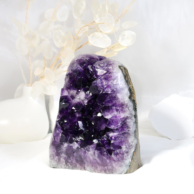 【頂級】豐盛之山 | 紫晶鎮 高16cm