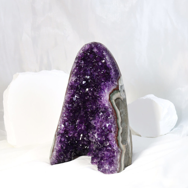 【頂級】豐盛之山 | 紫晶鎮 高19.5cm