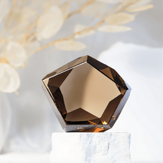 夜之鑽 | 茶晶隨型 長5cm