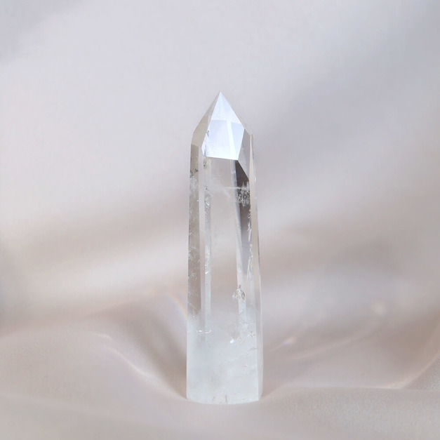 全能之塔 | 頂級白水晶柱 高12.5cm