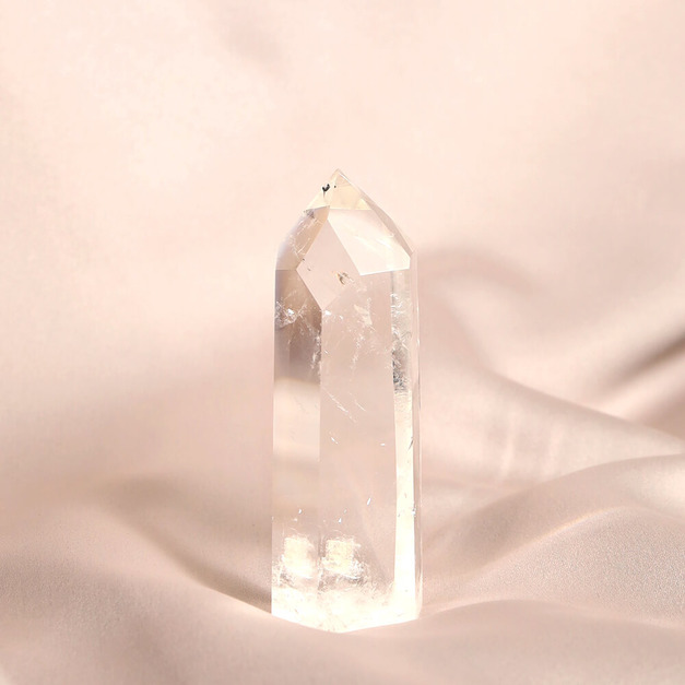 全能之塔 | 頂級白水晶柱 高11.5cm