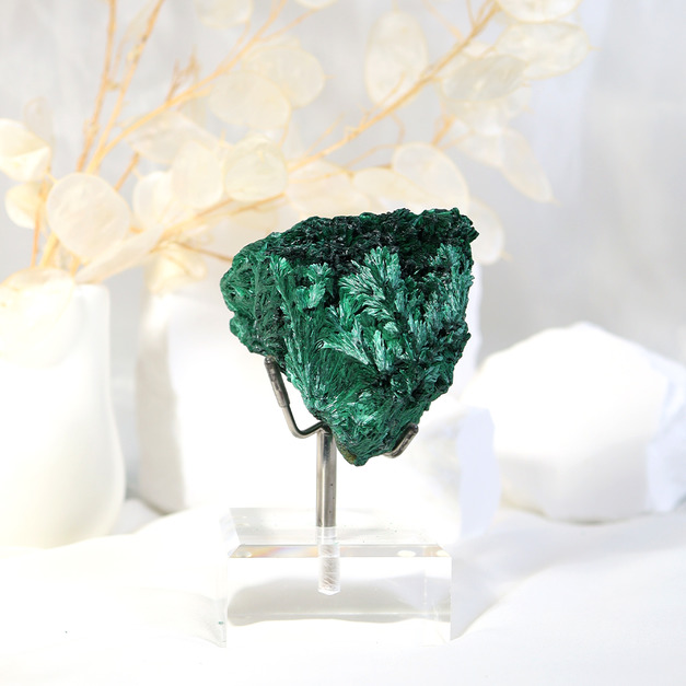 翠光閃耀 | 孔雀石 長7.1cm  