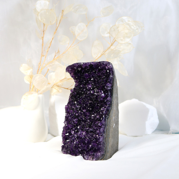 【頂級】豐盛之山 | 紫晶鎮 高14.5cm