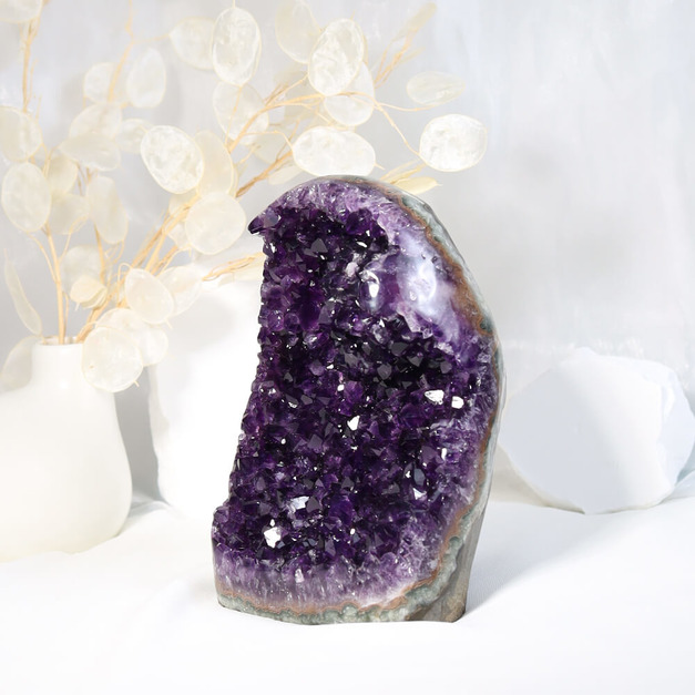 【頂級】豐盛之山 | 紫晶鎮 高17cm