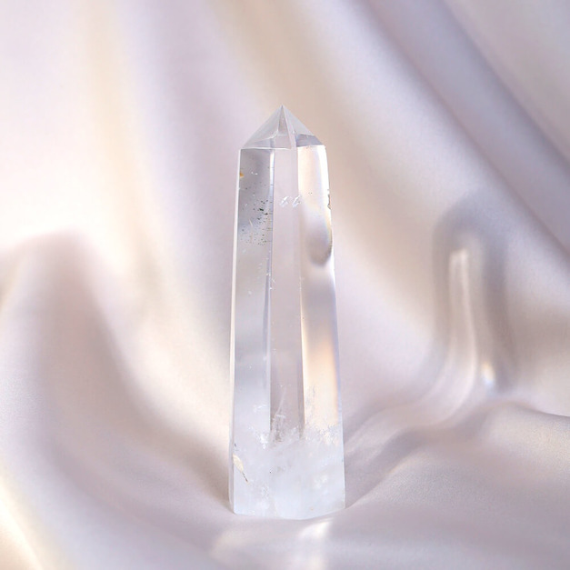 全能之塔 | 頂級白水晶柱 高15cm