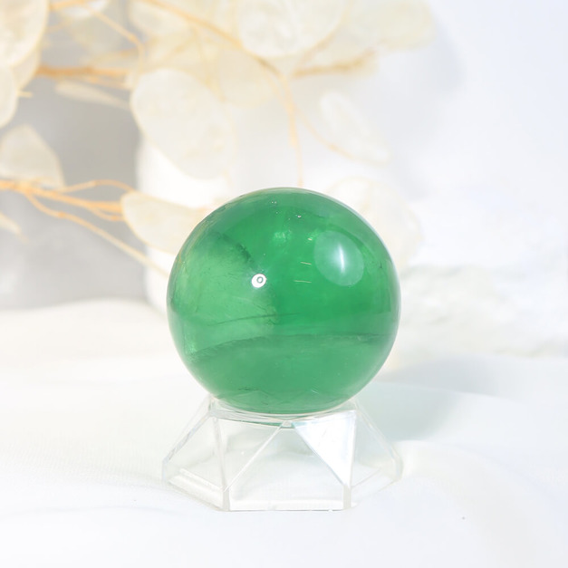 森之星球 | 綠螢石球 5.2cm