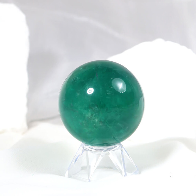 森之星球 | 綠螢石球4.8cm