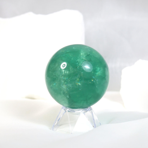 森之星球 | 綠螢石球5.2cm