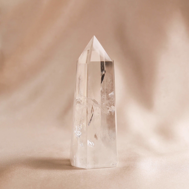 全能之塔 | 頂級白水晶柱 高9.5cm