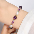 雅典娜的祝福 | A119紫水晶月光石珍珠手鍊_7