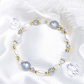 奇蹟之夜 | A124月光石拉長石珍珠手鍊_4