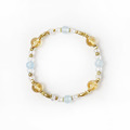 擁抱豐收 | A61海藍寶黃水晶白水晶手鍊_1