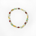 幸福的翅膀 | A65石榴石月光石葡萄石水晶手鍊_1