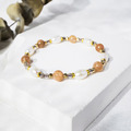芭蕾舞者 | A83珍珠橙月光石拉長石手鍊_3