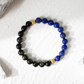 太極 | 海闊天空 | B03青金石黑曜石手鍊