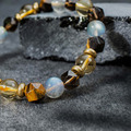 生生不息 | B09鈦晶黃虎眼茶晶黃水晶手鍊_5