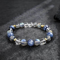 浩瀚無垠 | B11藍晶石拉長石白水晶水晶手鍊_5