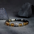 啟動 | 財富自信 B30黑曜石黃水晶手鍊_2