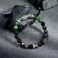 啟動 | 正財平衡 B31黑曜石水草瑪瑙手鍊_1