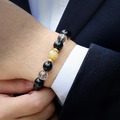 追光者 | B40鈦晶黑髮晶黑曜石手鍊_9