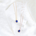 星海的低語 | 925銀厚鍍18K黃金青金石項鍊 P09(雙色可選)_1