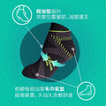 ZILA 抗菌除臭．輕加壓中統男襪-螢光綠_5