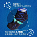 ZILA 抗菌除臭．輕加壓船型男襪-寶藍_4