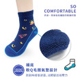 ZILA 毛巾氣墊底防滑童襪-太空款｜18~22CM_1