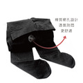 ZILA 塑腹提臀天鵝絨全彈褲襪｜黑色_2