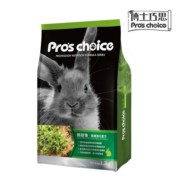 【博士巧思】機能兔 高纖強化配方 1.2kg