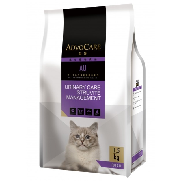 【首護】AU貓用磷酸銨鎂結石照護 1.5kg