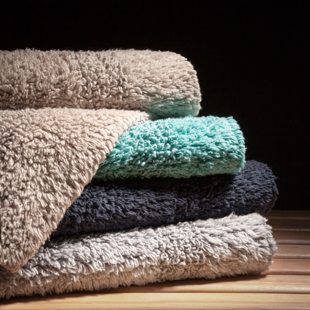 【買1送1】【翻轉踏墊】高磅精梳棉_澳洲Canninvale_藍/湖