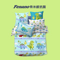 【單購床包】Fenano芬納諾 奈米銀防蹣抗菌 單人床包 雙人床包_QQ龍_伊德生活