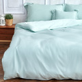 【莫蘭迪-湖】【床包】埃及天絲棉_單人/雙人/加大/特大_IDEE LIVING伊德生活