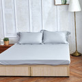 【伊德生活】埃及天絲棉 床包被套組 床包組 枕套 午安枕 銀鈴灰_1