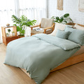 【莫蘭迪-綠】【床包】埃及天絲棉_單人/雙人/加大/特大_IDEE LIVING伊德生活_2
